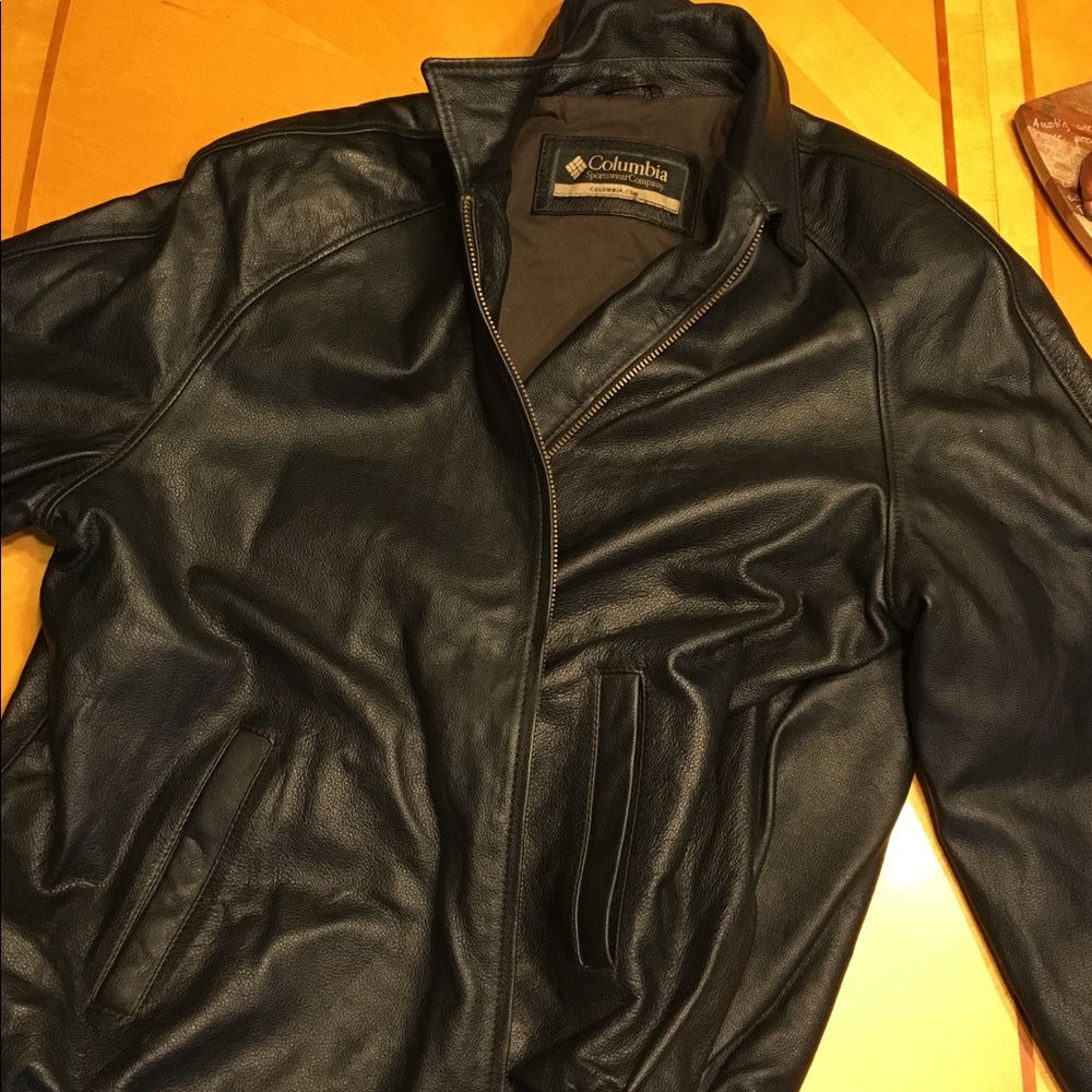 Colombia leather jacket